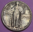 1924 Standing Liberty Silver Quarter - 25C - No Reserve!
