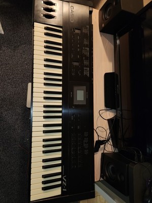 Casio VZ-1 Digital Keyboard Synth + rc 100 ROM Card & Manual FREE SHIPPING 