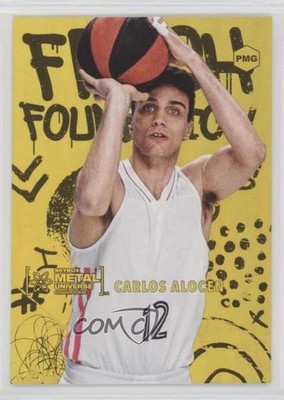 2021 Skybox Metal Universe Champions PMG Orange 24/100 Carlos Alocen #FF4 0il7