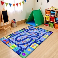 Kids Rugs for Playroom, Educational Classroom Rug for Kids Room, Soft Carpet ...