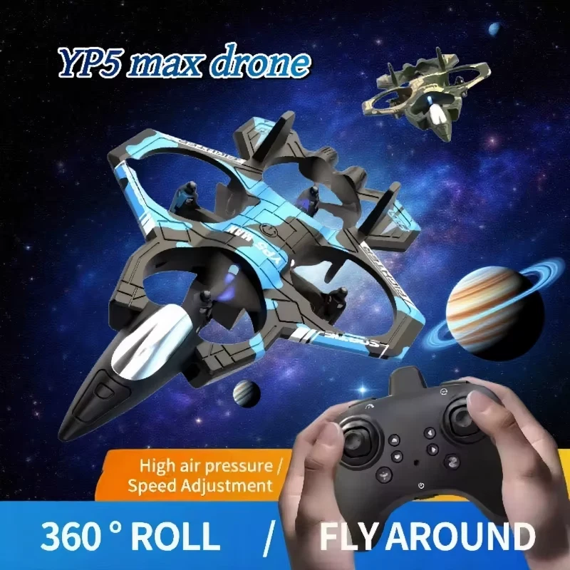 Cuadricóptero de combate Drone Luz de acrobacias RC Avión Cuatro canales flotante Alta Alti Foto 2 de 4