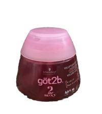 Rare! Schwarzkopf Got2b 2 Sexy Voluptous Volume Root Lifting Souffle' *1/2 Full*