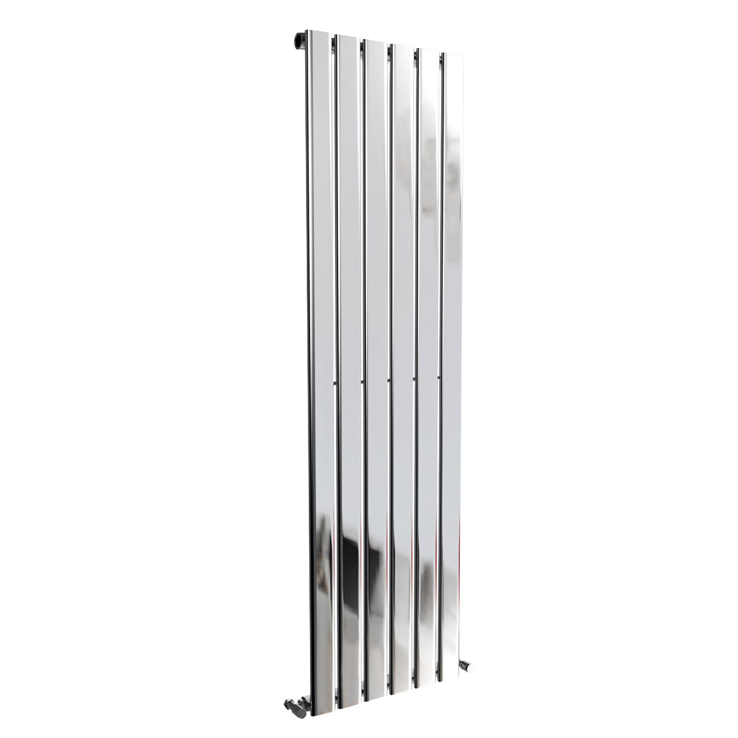 1600x408mm Vertical Designer Bathroom Warmer Heated Radiator Single