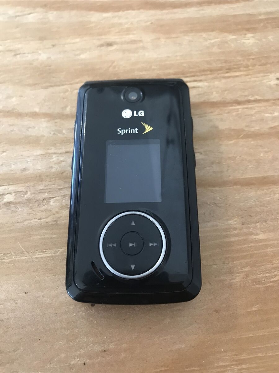 LG Muziq LX570 - Black ( Sprint ) Very Rare Cellular Flip LG Muziq LX570 - Black ( Sprint ) Very Rare Cellular Flip