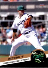 2019 South Atlantic League Top Prospects #4 Jake Wong Hamilton Chandler Arizona 