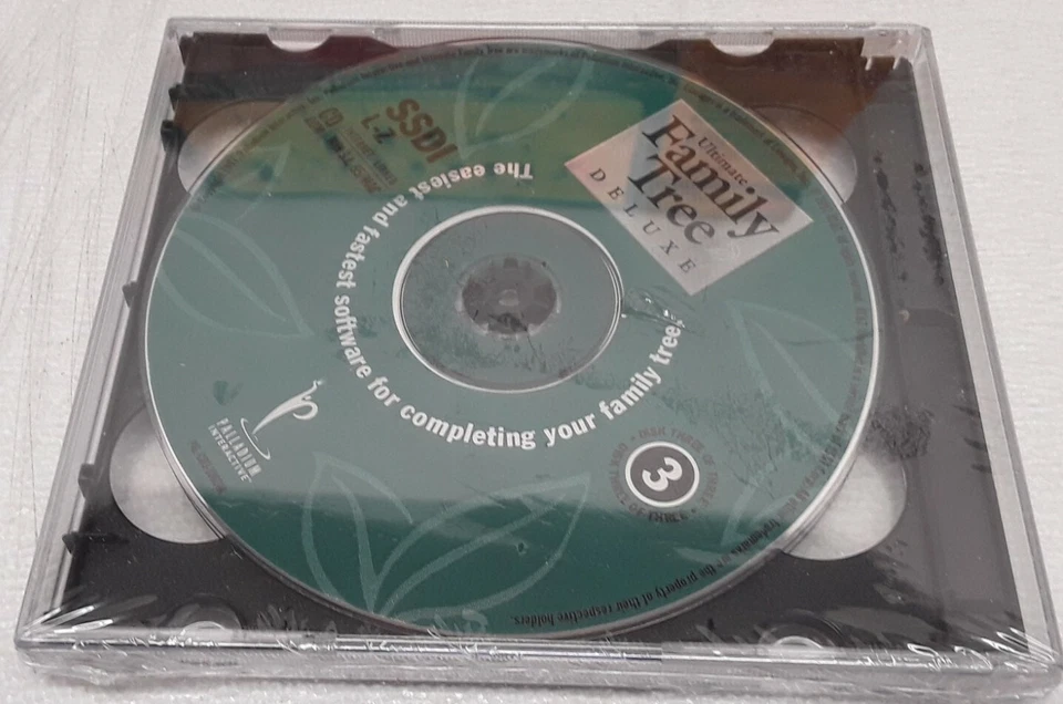 Palladin Interactive ULTIMATE FAMILY TREE Deluxe Version for WIN 3.1/95 Complete - Image 4 of 4
