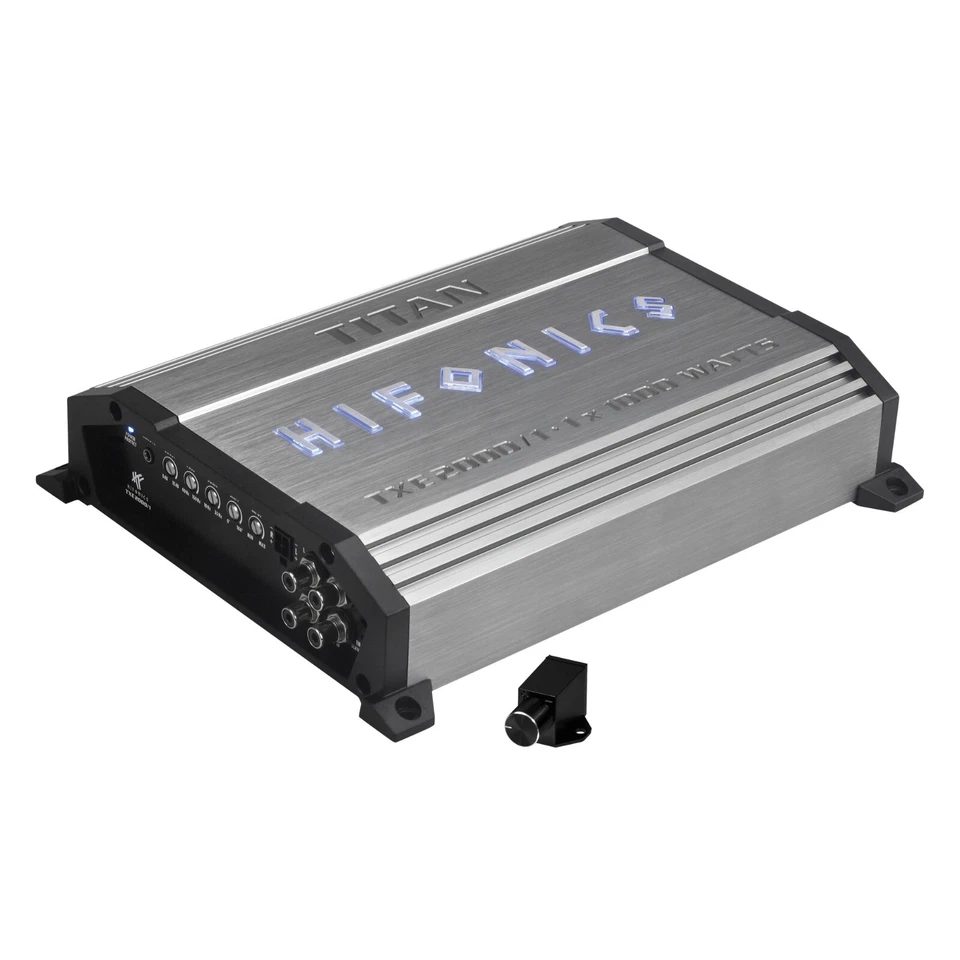 Hifonics TXE2000/1 1000 Watt RMS 1-Kanal-Verstärker digital Titan Auto Endstufe - Bild 3 von 3