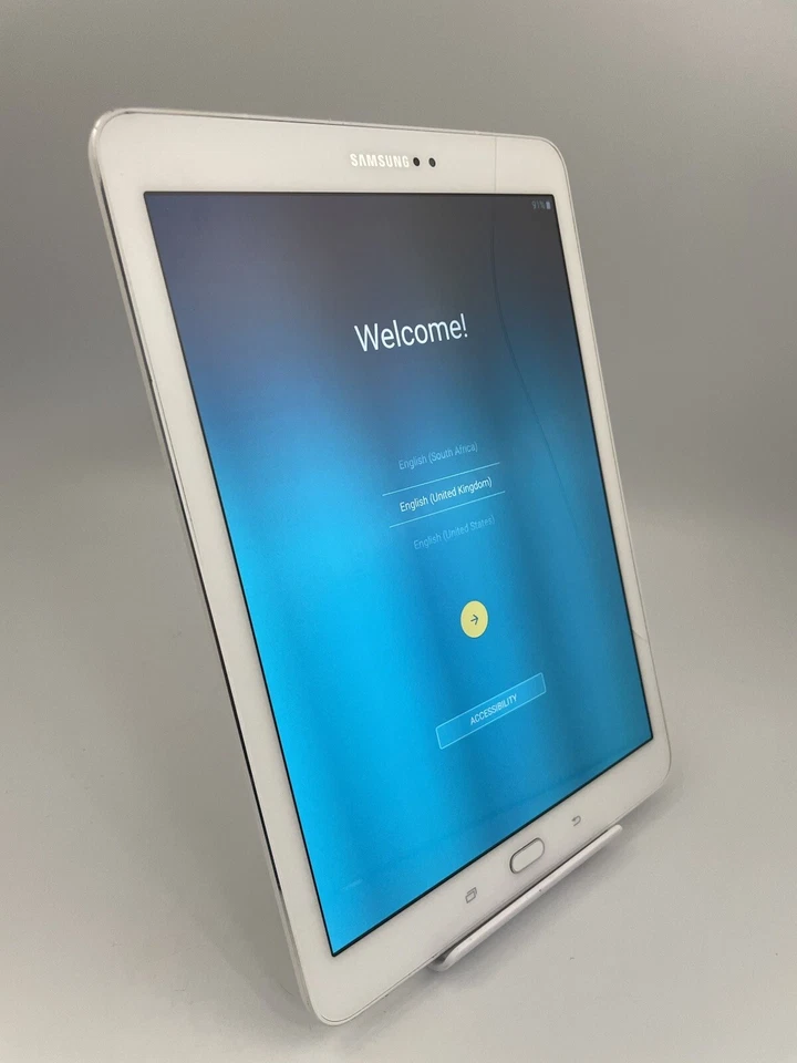 Samsung Galaxy Tab S2 9.7 T810 White Wi-Fi 32GB 9.7" 8MP Android Tablet Cracked - Image 3 of 4