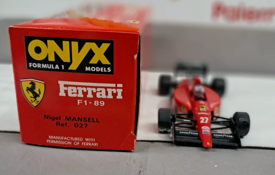 ONYX 1/43 - FERRARI F1 89 NIGEL MANSELL REF.027 - Immagine 2 di 4