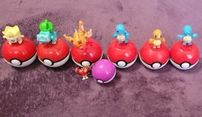 Lot of 6 Mega Construx Pokemon w/Balls Togepi, Squirtle, Bulbasaur Charmander