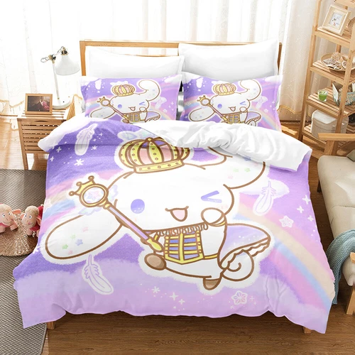 Cinnamoroll Series Duvet/Quilt/Doona Cover Single/Double/Queen Size Bedding Set - Bild 22 von 49