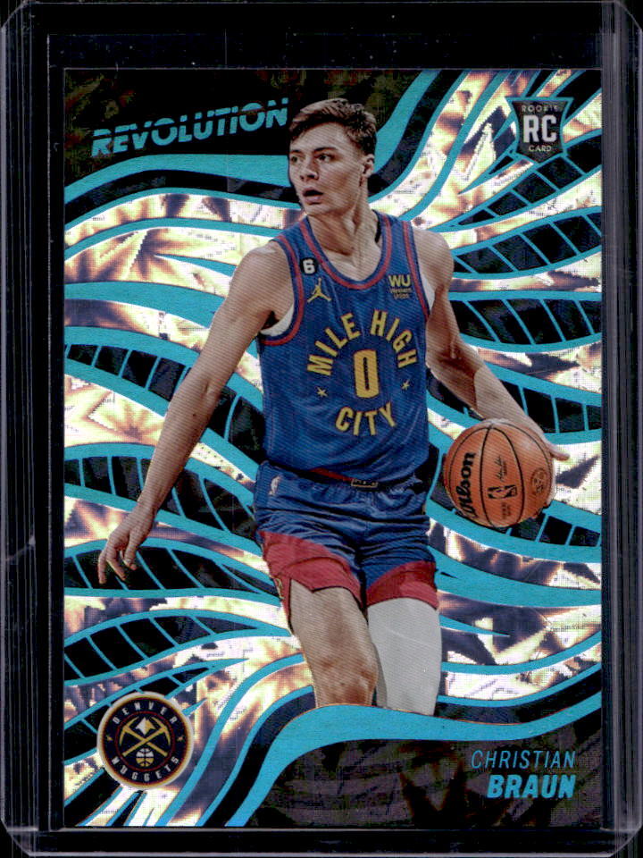 2022-23 Panini Revolution Christian Braun Impact RC #44/149 #109 Nuggets