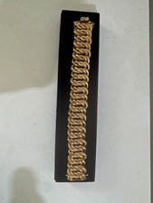 bracelet maille américaine or