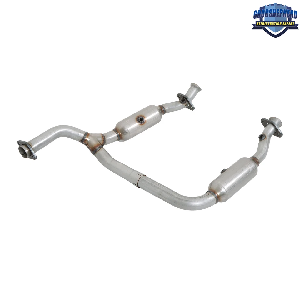 Y Pipe Exhaust Catalytic Converter For 2006-2010 Ford Explorer Sport Trac 4.0L - Imagem 4 de 4