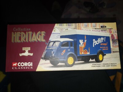 Corgi Héritage 71406 RENAULT Fainéant fourgon PSCHITT. .Boîte