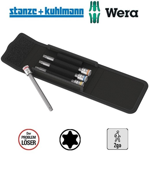"Wera 05003375001 SteckschlüSselsatz 8767 A Torx® Hf 1 4-Teilig 1/4\" Torx 25 - 40"-image