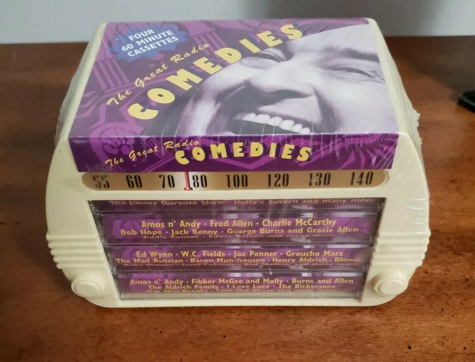 The Great Radio Comedies Cassette Box Set Groucho Marx Bob Hope WC Fields NEW - Image 2 of 4
