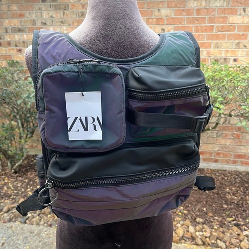 ZARA CHEST VEST BAG CROSS BODY UNISEX - Picture 13 of 17