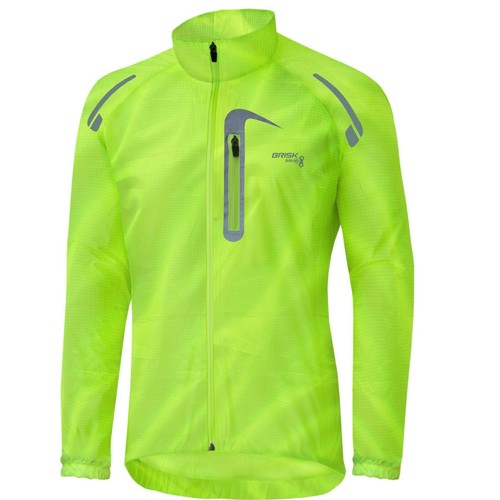 Brisk Bike Cycling Rain Jacket Lightweight Unisex Cycling Rain Jackets - Picture 9 of 10