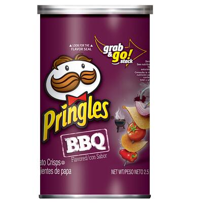 Pringles BBQ Potato Crisps Chips ( 2.5 Ounce, 12 Count )