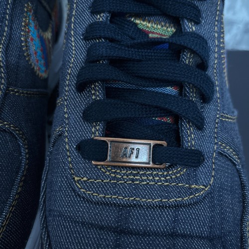 Nike Air Force 1 Low '07 LV8 Dark Obsidian Denim 823511-402 Mens Size 8 Rare | eBay