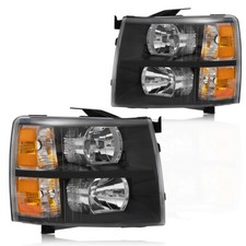 Fit For 2007-2014 Chevy Silverado Housing Amber Corner Reflector Headlamp Lights Fit For 2007-2014 Chevy Silverado Housing Amber Corner Reflector Headlamp Lights