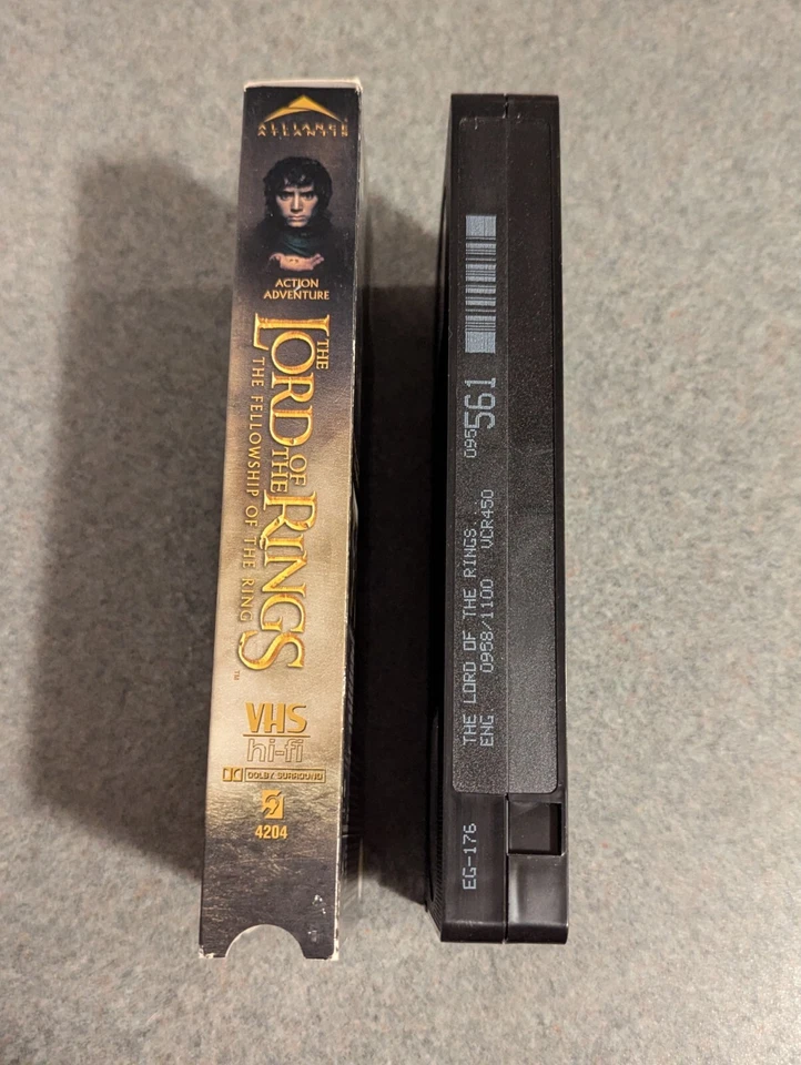 Lord of the Rings: The Fellowship Of The Ring VHS Movie VCR Tape Vintage 2001 - Image 4 of 4