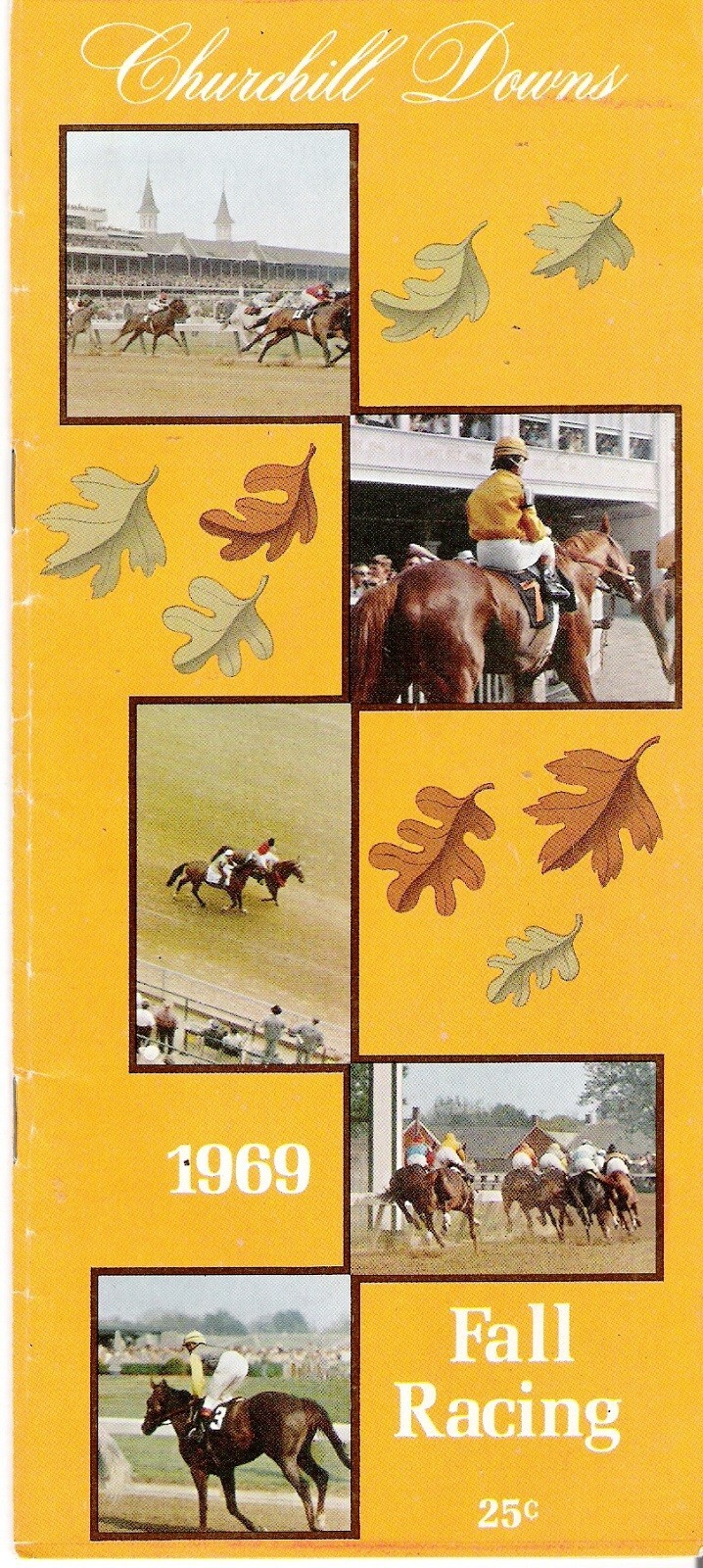 1969 November 28th Churchill Downs Program In Excellent Condition 1969-november-28th-churchill-downs-program-in-excellent-condition