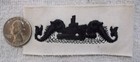 WWII U.S. Navy White Uniform Submarine GATO Sub Cloth Badge. — photo 1