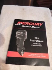 Mercury O.B. Service Manual 225 4 Stroke Efi P# 90-8M0047913