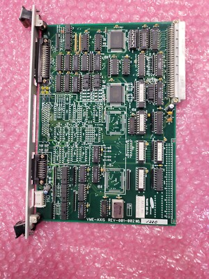 Samsung CP20 H1 Axis Control Board VME Axis REV-001-002 No:1220