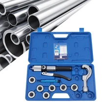 3/8"~1-1/8" 7 Lever Hydraulic Tubing Expander Tool Swaging Kit HVAC Tool Tube