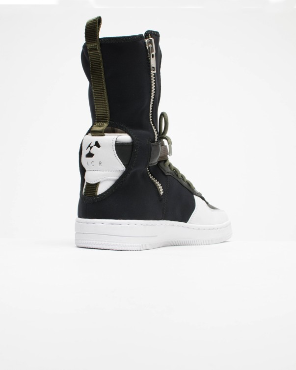 Nike MEN'S AF1 Downtown Hi SP/ACRONYM Black/White/Medium