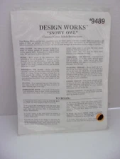 Design Works Cross Stitch Kit 9489 Snowy Owl