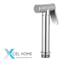 Chrome Brass Toilet Hygiene Spray Head Nozzle - Durable, Efficient, Sleek Design