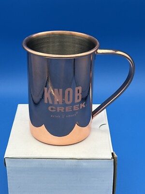 Knob Creek Barritts Ginger Beer Mule Copper Mug in Org Pkg