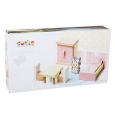 Cubika CBK12640 Giochi in Legno - La Casa dei Coniglietti: Camera da Letto