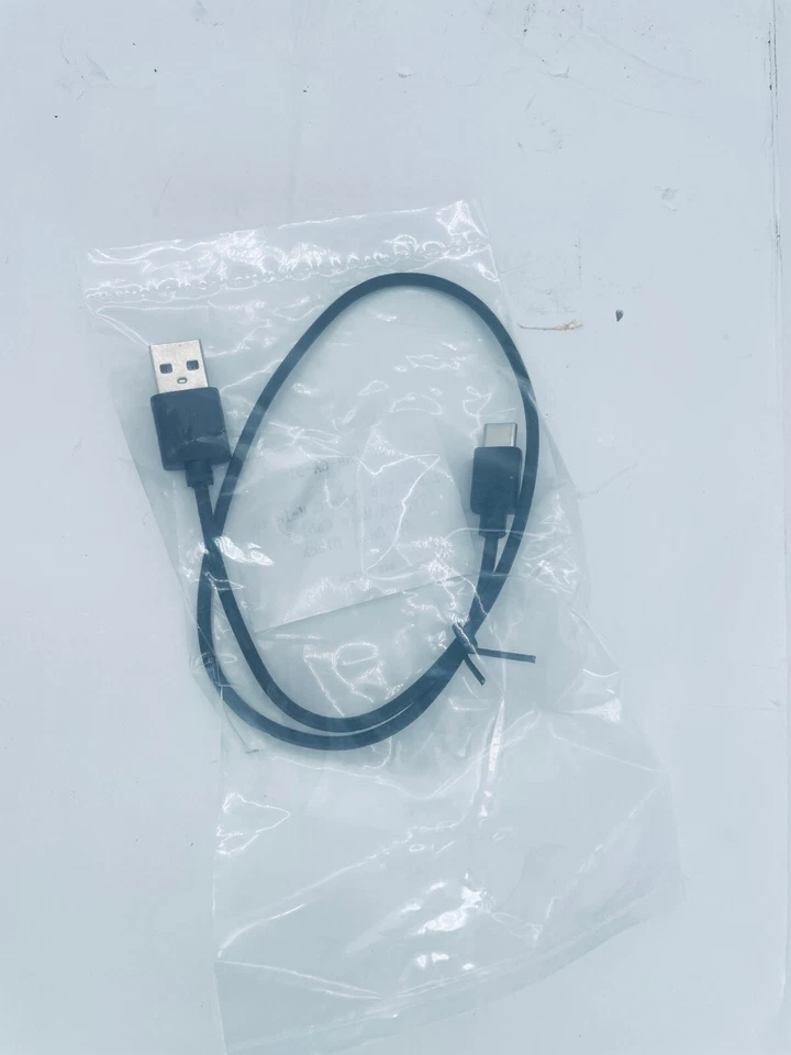 Lot 10 18" inches 1.5 foot USB Type-C Male to Type-A Male Cable 480Mbps Black - Image 2 of 3