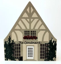 VINTAGE 1988 Cats Meow Village THE LANDMARK or  NEW MASTERS GALLERY Shelf Sitter