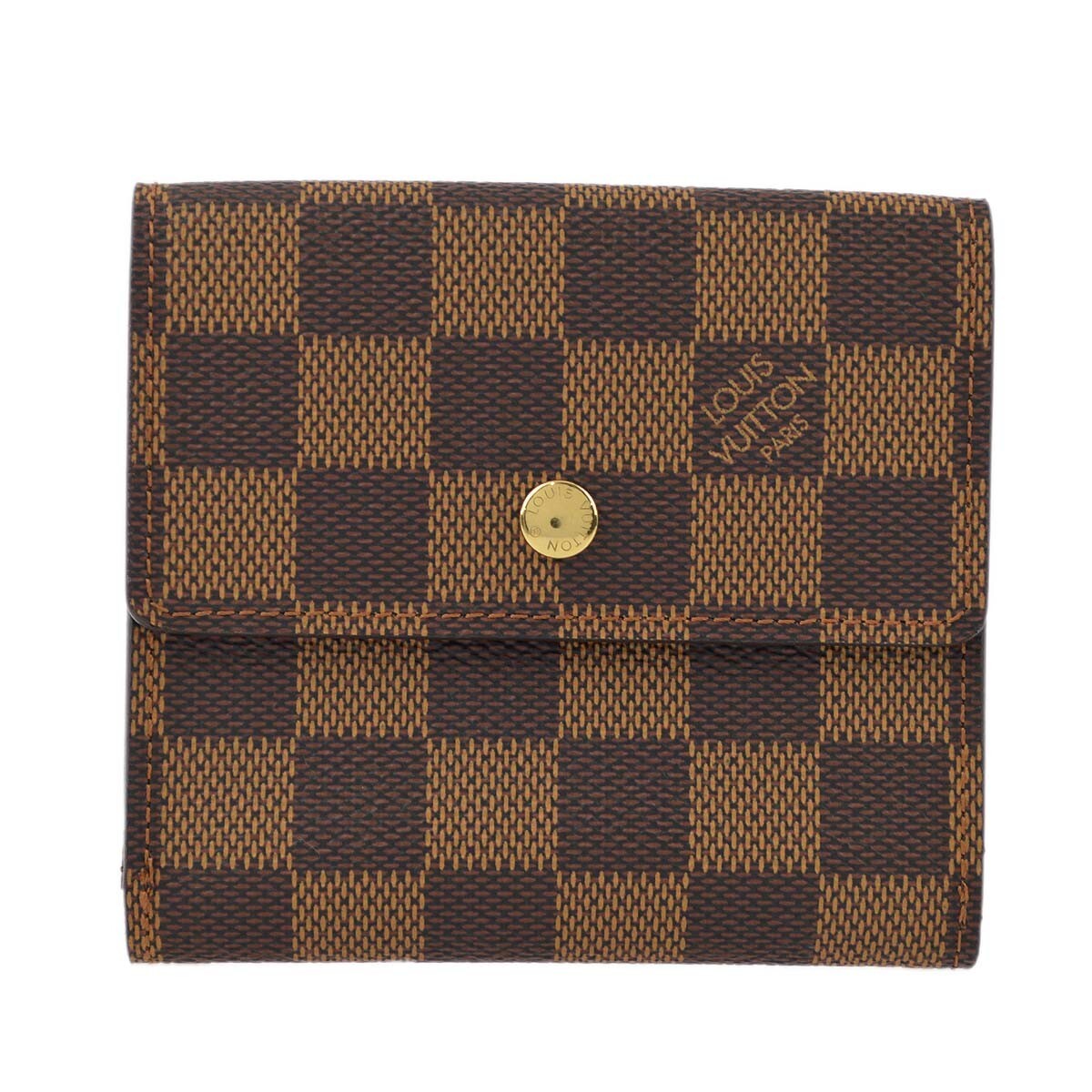 Louis Vuitton Damier Portefeuille Elise Bifold Wallet N61654