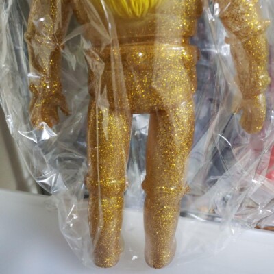 Marmit Ambassador Magma Gold Glitter Lame Sofubi 27cm 