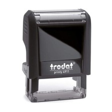 Action Required - Trodat 4911 Office Self Inking Rubber Stamp Red Ink