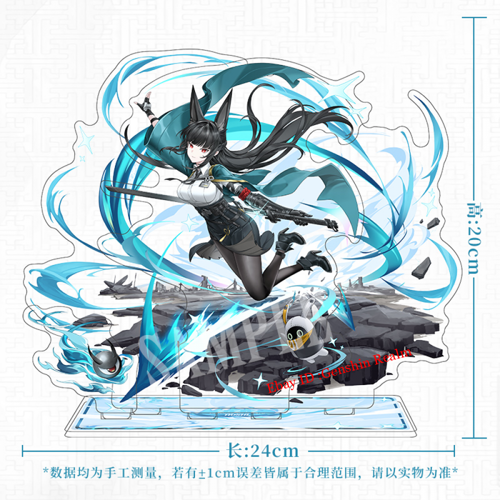 Anime Zenless Zone Zero Hoshimi Miyabi Acrylic Desktop Stand