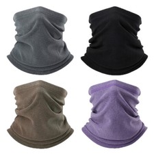 Balaclava Fleece Windproof Scarf Half Face Mask for Outdoor Ski Warm Neck Gaiter