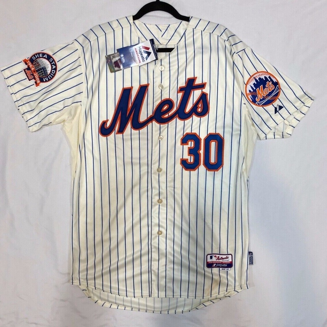 Majestic AUTHENTIC 48 XL, NEW YORK METS, NOLAN RYAN, COOL