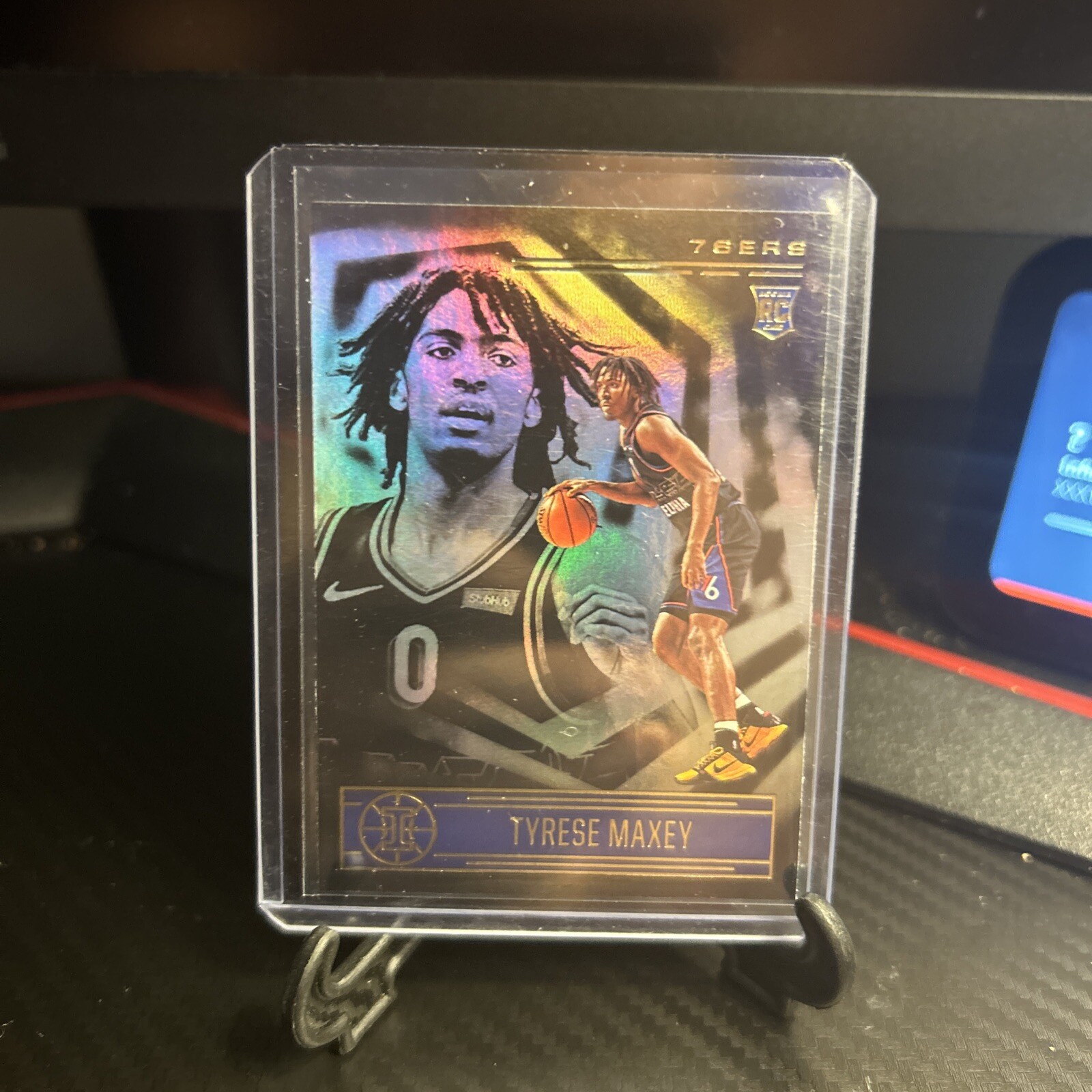 2020-21 Tyrese Maxey Panini Illusions #162 Rookie 76ers NBA Basketball