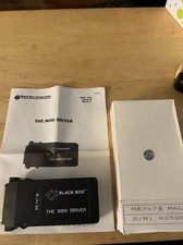 NOWY VINTAGE Rzadki Black Box Mini Driver ME-747 A Model Me747-M Me747-f 1 BOX 1989