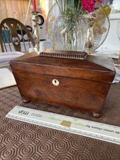Beautiful Antique Early 19th Century Tea Caddy In Almost Untouched Condition £48