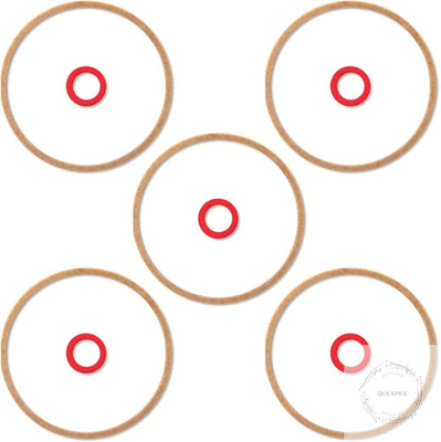 #ad 16010 883 015 Carburetor Bowl Gasket Kit Compatible with Honda Gcv160 Gcv190 $13.62