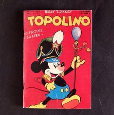 TOPOLINO LIBR 1 - 1949 Rifilato Ai Bordi - Copertine NON originali. Leggi Descr